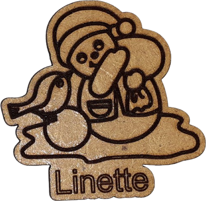 Magnet - Bonhomme de neige personnalisable